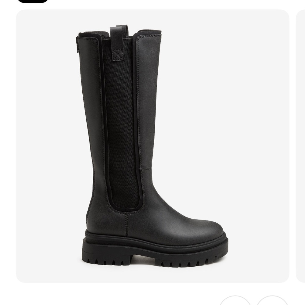 Rocket Dog Knee Black Boots NWT